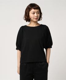 earth music&ecology | ・袖コンギャザープルオーバー(Tシャツ/カットソー)