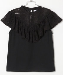 GLOBAL WORK | 【ジュニア】ラッフルレースカットプルオーバー/796469(Tシャツ/カットソー)