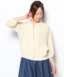 mysty woman | ジョーゼットブルゾン(ブルゾン)