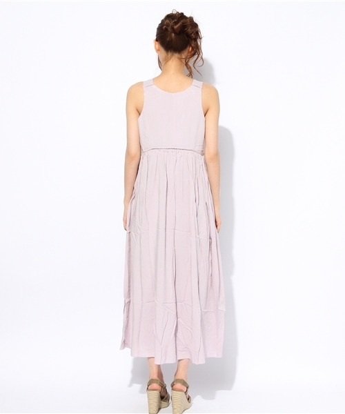 Kastane(カスタネ)の「【Kastane】ハシゴレースOP(ワンピース・レディース・オフホワイト/ラベンダー・FREE)」の5枚目の写真