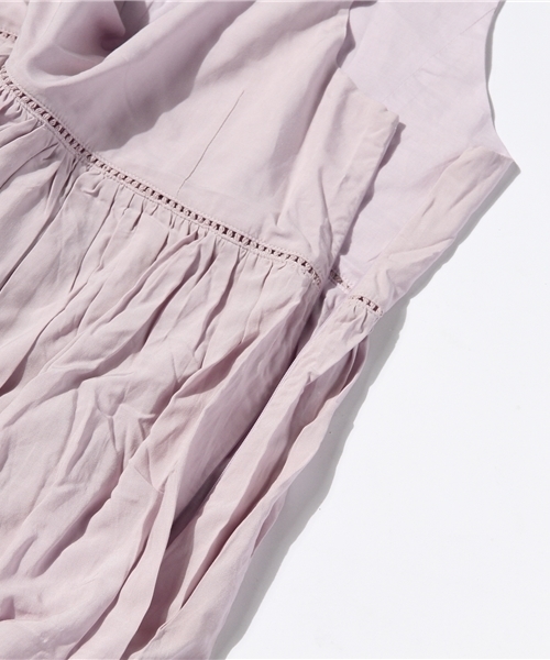 Kastane(カスタネ)の「【Kastane】ハシゴレースOP(ワンピース・レディース・オフホワイト/ラベンダー・FREE)」の8枚目の写真