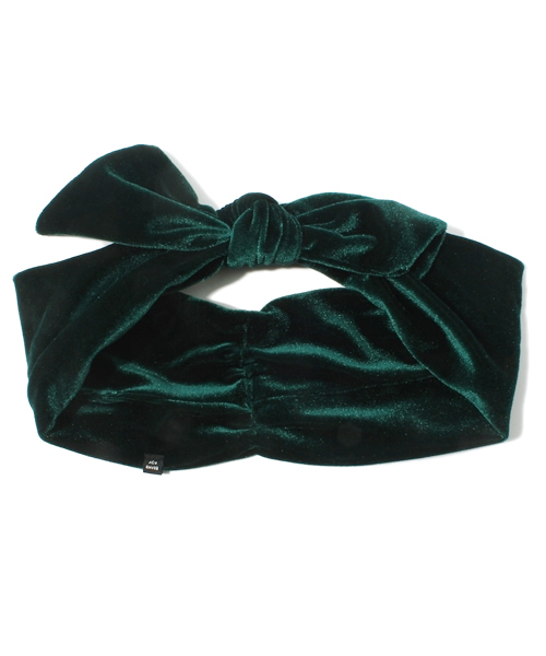 BEAMS BOY(ビームスボーイ)の「□ BEAMS BOY / ベロアリボン ヘアバンド(ヘアバンド・レディース・ブラック/ワイン/ダークグリーン/ネイビー・ONE SIZE)」の11枚目の写真