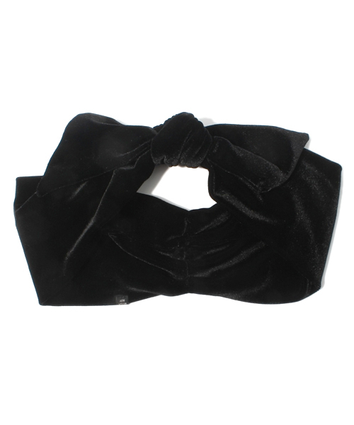 BEAMS BOY(ビームスボーイ)の「□ BEAMS BOY / ベロアリボン ヘアバンド(ヘアバンド・レディース・ブラック/ワイン/ダークグリーン/ネイビー・ONE SIZE)」の12枚目の写真