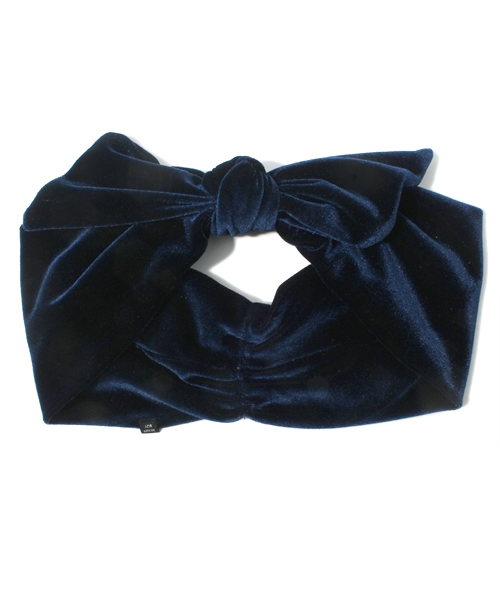 BEAMS BOY(ビームスボーイ)の「□ BEAMS BOY / ベロアリボン ヘアバンド(ヘアバンド・レディース・ブラック/ワイン/ダークグリーン/ネイビー・ONE SIZE)」の13枚目の写真