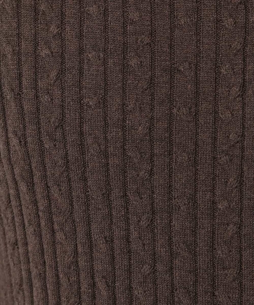 MK MICHEL KLEIN HOMME (エムケーミッシェルクランオム)の「【洗える】タートルネックケーブルニット(ニット/セーター・メンズ・ホワイト/ブラック/ブラウン/レッド・46/48/51)」の12枚目の写真