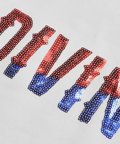 JOKER(ジョーカー)の「スパンコール プルパーカー(パーカー・メンズ・ホワイト/ブラック・M/L/XL/XXL)」の6枚目の写真