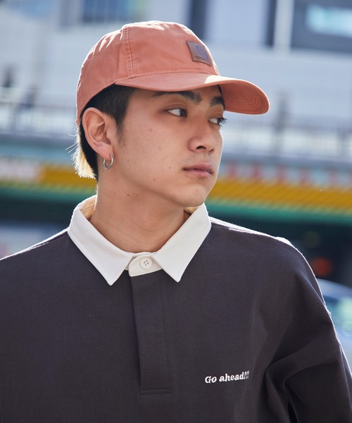 Carhartt（カーハート）の「carhartt/カーハート キャップ ストラップバック ワンポイント 刺繍 ODESSA ウォッシュ加工（キャップ・メンズ・ブラック/ネイビー/グリーン系その他/ブルー系その他/ブラウン系その他2/ブラウン系その他/ブラウン系その他3/グリーン系その他2/グリーン系その他3/ブルー/グレー/レッド/イエロー/ブラック系その他/グレー系その他/ピンク系その他/グリーン系その他4/ブルー系その他2/ブラウン系/グリーン系その他5/レッド系その他2・FREE）」の19枚目の写真