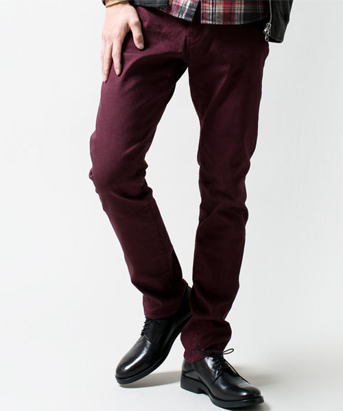 NANO universe(ナノユニバース)の「NU NARROW SLIM 5P(チノパンツ・メンズ・ベージュ/ブラック/ブルー/ボルドー/グレー・SMALL/MEDIUM/LARGE/X-LARGE)」の19枚目の写真