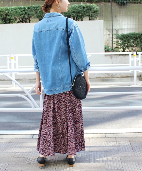 JOURNAL STANDARD relume（ジャーナルスタンダード　レリューム）の「《19SS》小花マーメイドスカート◆（スカート・レディース・ホワイト/ネイビー・FREE）」の14枚目の写真