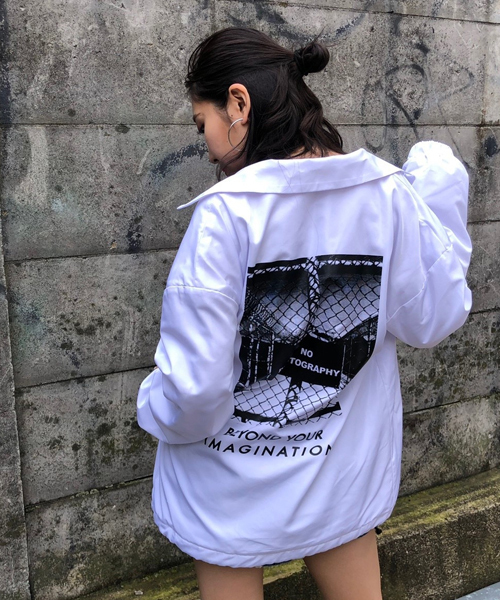 ENVYM（アンビー）の「転写コーチJK（ナイロンジャケット）」 - WEAR