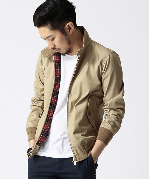 BEAMS(ビームス)の「○BEAMS / ストレッチ G9(ブルゾン・メンズ・ブラック/ベージュ/ブルー・SMALL/MEDIUM/LARGE)」の3枚目の写真