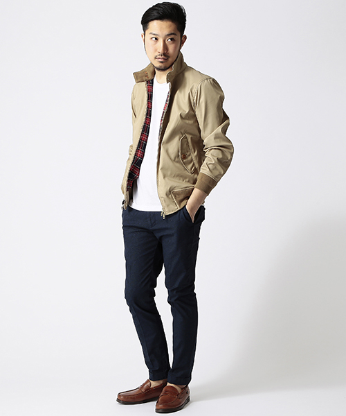 BEAMS(ビームス)の「○BEAMS / ストレッチ G9(ブルゾン・メンズ・ブラック/ベージュ/ブルー・SMALL/MEDIUM/LARGE)」の16枚目の写真