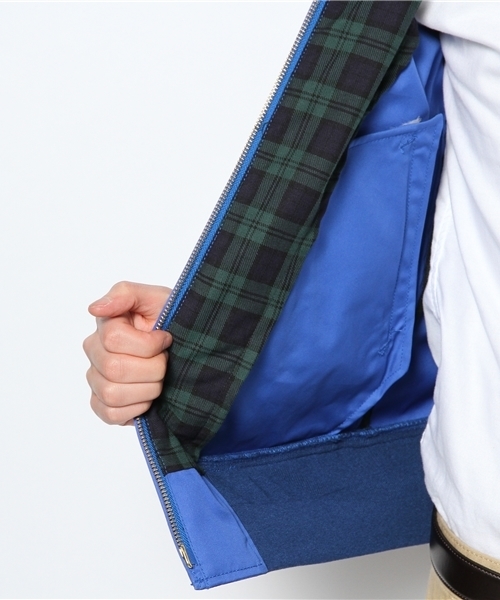 BEAMS(ビームス)の「○BEAMS / ストレッチ G9(ブルゾン・メンズ・ブラック/ベージュ/ブルー・SMALL/MEDIUM/LARGE)」の4枚目の写真