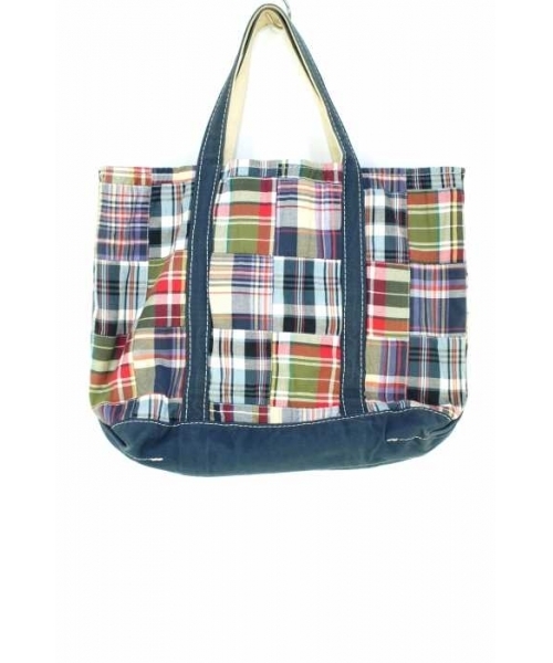 ブランド古着】チェック柄トートバッグ（トートバッグ）｜L.L.