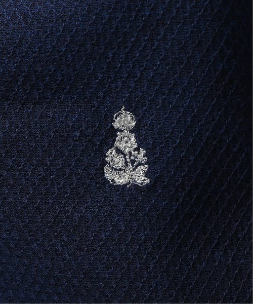 GUY ROVER（ギローバー）の「GUY ROVER / ギローバー チェーンジャージー カッタウェイ ポロシャツ（ポロシャツ・メンズ・ホワイト/ネイビー/ライトグレー/ブラウン系その他・MEDIUM/X-SMALL/SMALL/LARGE）」の8枚目の写真