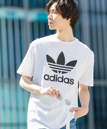 adidas | adidas/アディダストレフォイルロゴプリントTシャツ オーバーサイズカットソー(Tシャツ/カットソー)