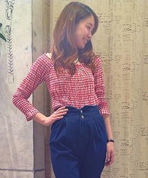 Chico | シャーリングTOPs(シャツ/ブラウス)