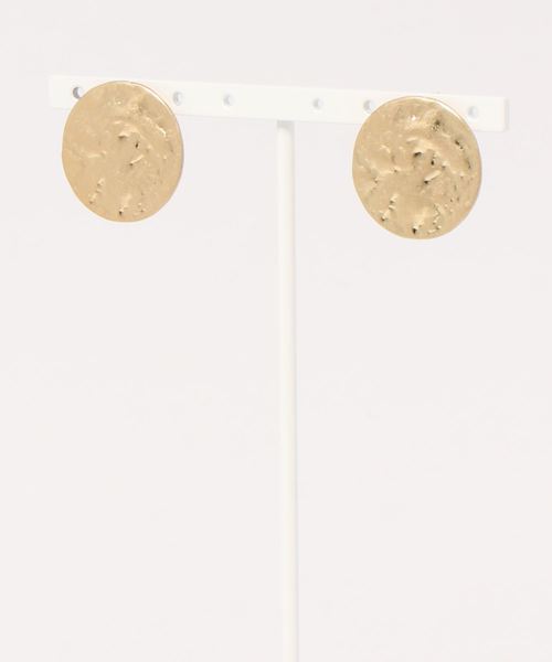 apres jour（アプレジュール）の「【apres jour×ARIAZ】マットメタルプレートピアス（ピアス（両耳用）・レディース・シルバー/ゴールド・FREE）」の4枚目の写真