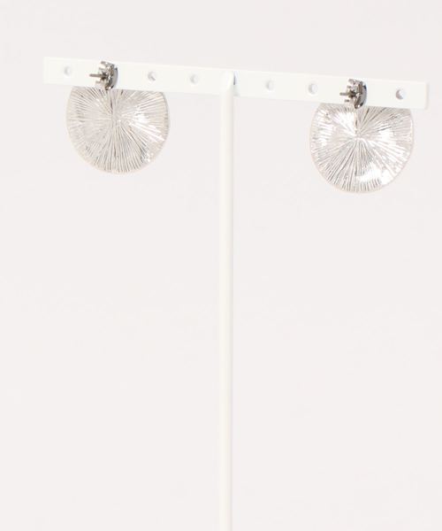 apres jour（アプレジュール）の「【apres jour×ARIAZ】マットメタルプレートピアス（ピアス（両耳用）・レディース・シルバー/ゴールド・FREE）」の5枚目の写真