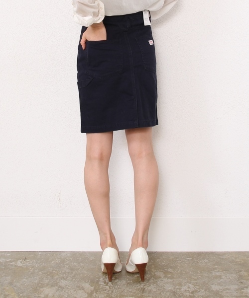 coen（コーエン）の「SMITH(スミス)ピケタイトスカート（スカート・レディース・ネイビー/オレンジ/オフホワイト・SMALL/MEDIUM/LARGE）」の5枚目の写真