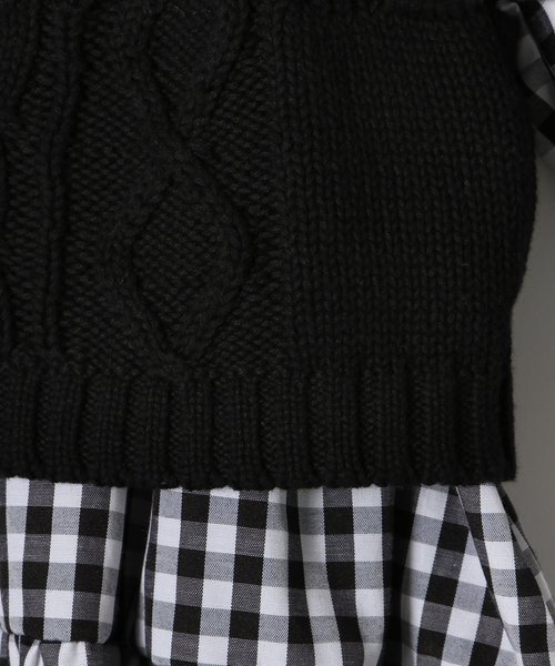 GLOBAL WORK（グローバルワーク）の「【キッズ】ベストツキティアードチュニック/844639（シャツ/ブラウス・キッズ・ベージュ/ホワイト/ブラック・SMALL/MEDIUM/LARGE/X-LARGE/XX-LARGE）」の7枚目の写真