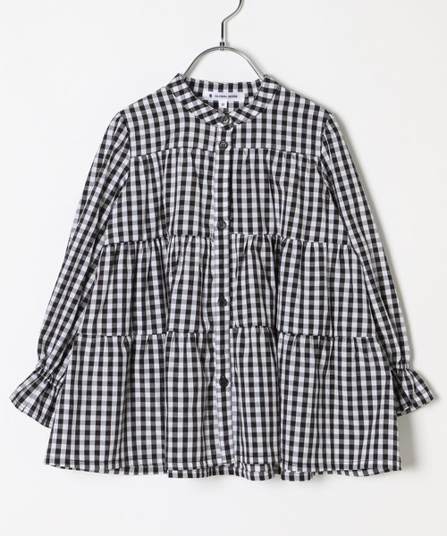 GLOBAL WORK（グローバルワーク）の「【キッズ】ベストツキティアードチュニック/844639（シャツ/ブラウス・キッズ・ベージュ/ホワイト/ブラック・SMALL/MEDIUM/LARGE/X-LARGE/XX-LARGE）」の6枚目の写真