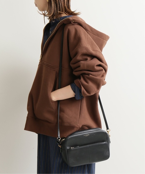 セール】CHAMPION*IENA 別注 HALF ZIP フーディー◇（パーカー