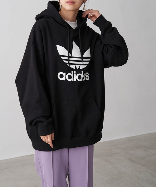 セール】adidas アディダス TREFOIL HOODIE トレフォイル