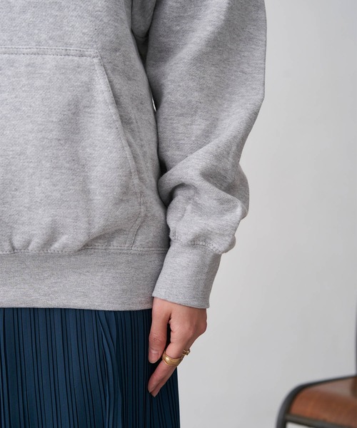 adidas(アディダス)の「adidas アディダス TREFOIL HOODIE トレフォイル フーディー プルオーバーパーカー(パーカー・レディース・ブラック/グレー/ブルー・S/M/L)」の12枚目の写真