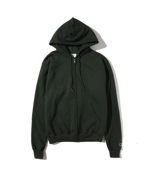 Champion(チャンピオン)の「Champion(チャンピオン) ジップアップスウェットパーカー 9oz(パーカー・メンズ・ブラック/グレー/ダークグリーン/ネイビー/レッド/レッド系その他/チャコール・SMALL/MEDIUM/LARGE/X-LARGE)」の12枚目の写真
