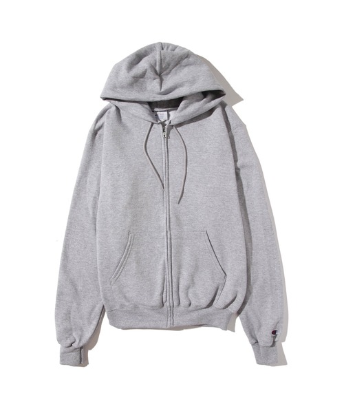 Champion(チャンピオン)の「Champion(チャンピオン) ジップアップスウェットパーカー 9oz(パーカー・メンズ・ブラック/グレー/ダークグリーン/ネイビー/レッド/レッド系その他/チャコール・SMALL/MEDIUM/LARGE/X-LARGE)」の10枚目の写真