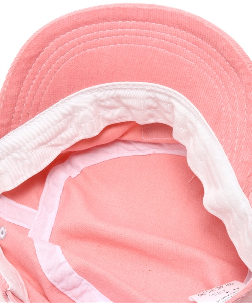 B:MING by BEAMS（ビーミングバイビームス）の「□Lee / コーデュロイワークキャップ（キャップ・キッズ・ネイビー/ピンク・50cm/54cm）」の4枚目の写真