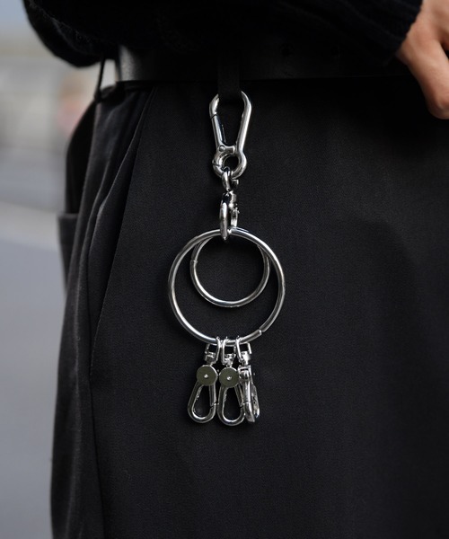 kutir（クティール）の「キーリング（キーホルダー・メンズ・シルバー・FREE）」の2枚目の写真