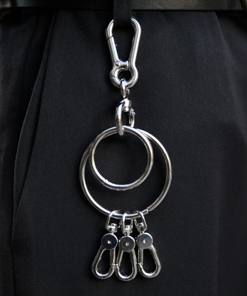 kutir（クティール）の「キーリング（キーホルダー・メンズ・シルバー・FREE）」の3枚目の写真