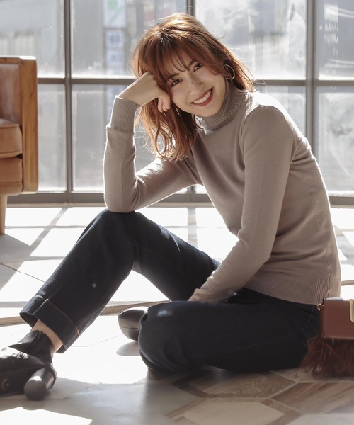 KOBE LETTUCE（コウベレタス）の「センタープレスフレアデニムパンツ（デニムパンツ・レディース・インディゴブルー/ブルー/ブラック/ブルー系その他・S/M）」の20枚目の写真