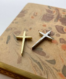 BLOOM（ブルーム）の「ステンレス クロス ペアネックレス チャーム チェーン別売り BLOOM/ブルーム (金属アレルギー対応)（チャーム）」