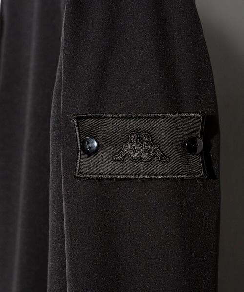 Kappa（カッパ）の「Kappa(カッパ)ストレッチリブシャツ（シャツ/ブラウス・メンズ・ブラック/ネイビー・S/M/L）」の6枚目の写真