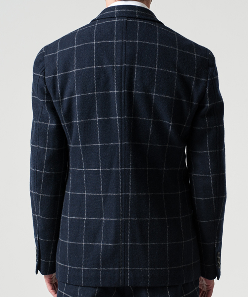 green label relaxing（グリーンレーベルリラクシング）の「□T/W W/P SHORT 2B ジャケット（テーラードジャケット・メンズ・ダークグレー/ネイビー・MEDIUM/LARGE/X-LARGE/SMALL）」の5枚目の写真