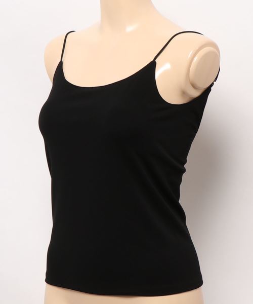 DRESSLAVE（ドレスレイブ）の「inner cami(カップインキャミソール)（キャミソール・レディース・ブラック/グレー・38）」の4枚目の写真