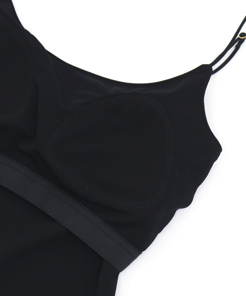 DRESSLAVE（ドレスレイブ）の「inner cami(カップインキャミソール)（キャミソール・レディース・ブラック/グレー・38）」の8枚目の写真