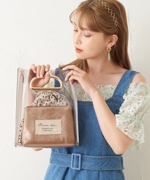 one after another NICE CLAUP | PVCポーチ付き３点バッグ(ショルダーバッグ)