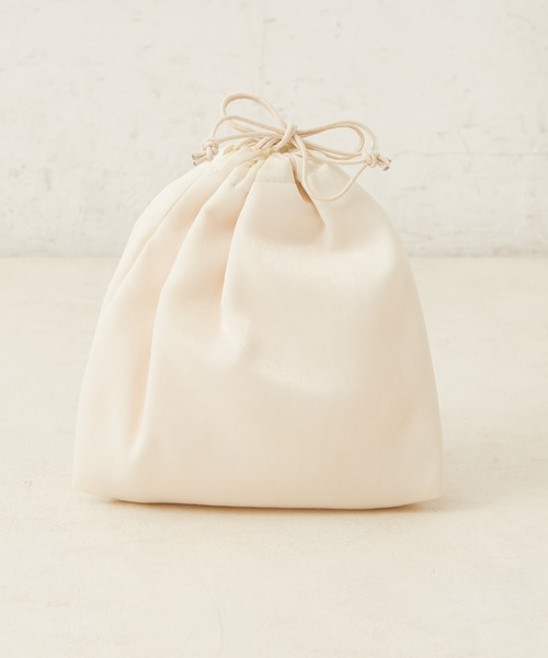 one after another NICE CLAUP（ワンアフターアナザーナイスクラップ）の「PVCポーチ付き３点バッグ（ショルダーバッグ・レディース・アイボリー/グレー/ピンク・FREE）」の19枚目の写真