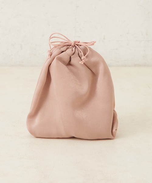 one after another NICE CLAUP（ワンアフターアナザーナイスクラップ）の「PVCポーチ付き３点バッグ（ショルダーバッグ・レディース・アイボリー/グレー/ピンク・FREE）」の15枚目の写真