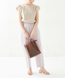 natural couture | 【WEB限定カラー有り】プチプラ美シルエットテーパードSサイズ(その他パンツ)