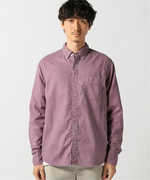 SAVE KHAKI UNITED（セーブカーキユナイテッド）の「SKU BEACH OXFORD B.D. SHIRT＃（シャツ/ブラウス・メンズ・ブラック/グレー/ダークブルー/パープル系その他・SMALL/MEDIUM/X-SMALL/LARGE）」の9枚目の写真