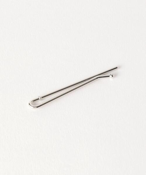 green label relaxing（グリーンレーベルリラクシング）の「＜MILLESIME＞ボールポイントバー2 ネクタイピン（ネクタイピン・メンズ・シルバー・FREE）」の2枚目の写真