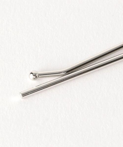 green label relaxing（グリーンレーベルリラクシング）の「＜MILLESIME＞ボールポイントバー2 ネクタイピン（ネクタイピン・メンズ・シルバー・FREE）」の8枚目の写真