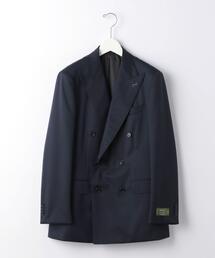 【専用】グリーンレーベルリラクシング　ダークグレー ダブルブレスト スーツ 専用】グリーンレーベルリラクシング ダークグレー ダブル