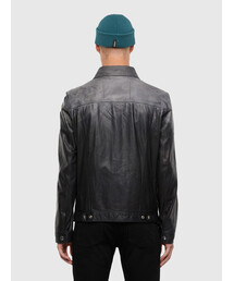 ディーゼル　ライダースジャケット　カーキ　本革　シープスキン　滑らか 中古・古着通販】DIESEL (ディーゼル) ヴィンテージ加工