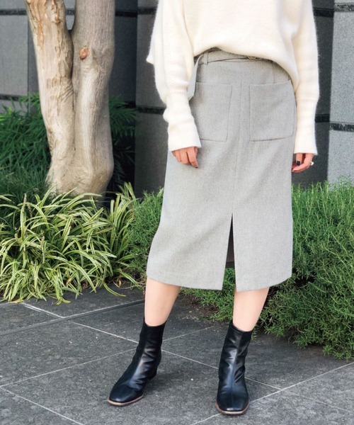 セール ミディ丈ポケットスカート スカート Banner Barrett バナーバレット のファッション通販 Zozotown